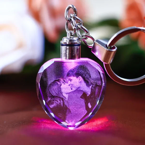 Llavero de cristal personalizado - Imagen 3